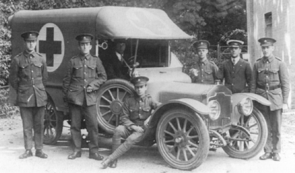 Rover 12 hp Ambulanzwagen 1914
