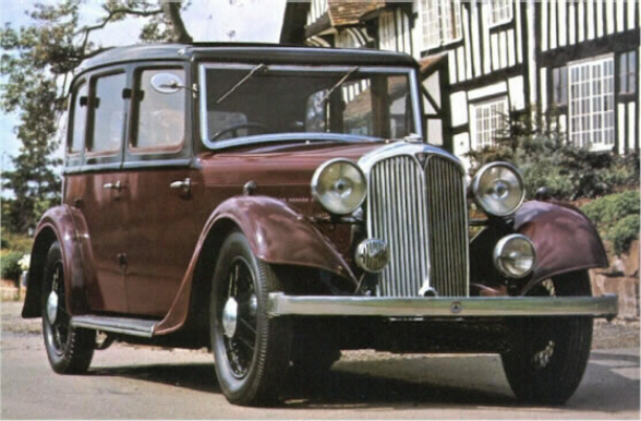Rover 12hp Saloon 1934