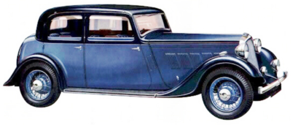 Rover 14hp Sports Saloon 1934