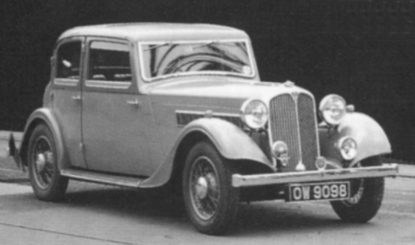 Rover 14hp Sports Saloon 1936