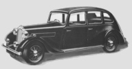 Rover Streamline Saloon 1936