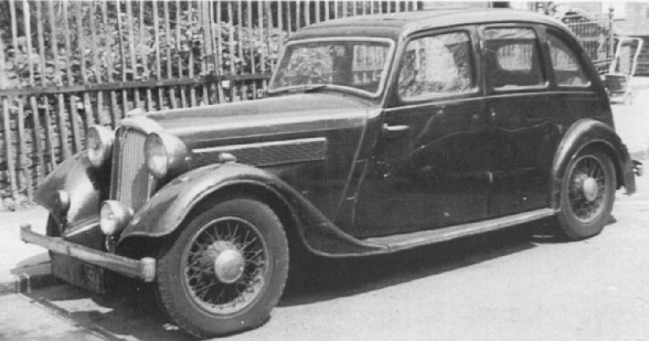 Rover Speed 14hp Streamline Saloon 1936