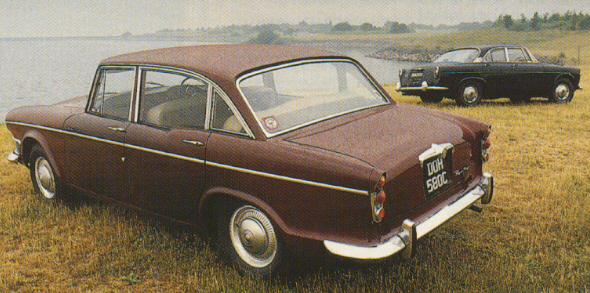 Humber Super Snipe SV und Rover P5 Mark II Coup 1965
