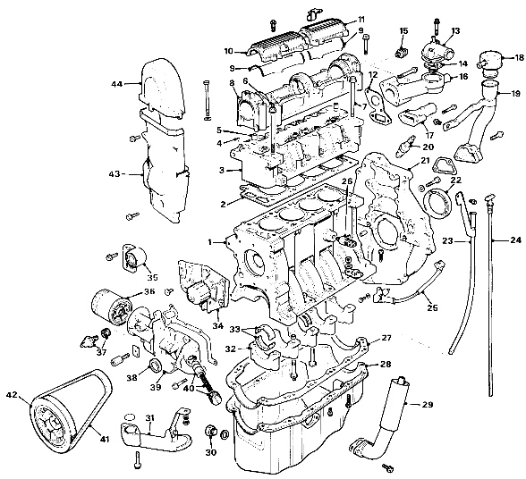 Motor 1,6 Liter Rover 216 Serie 1