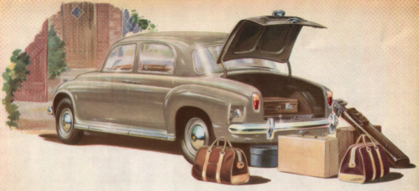 Rover P4 90 Baujahr 1955