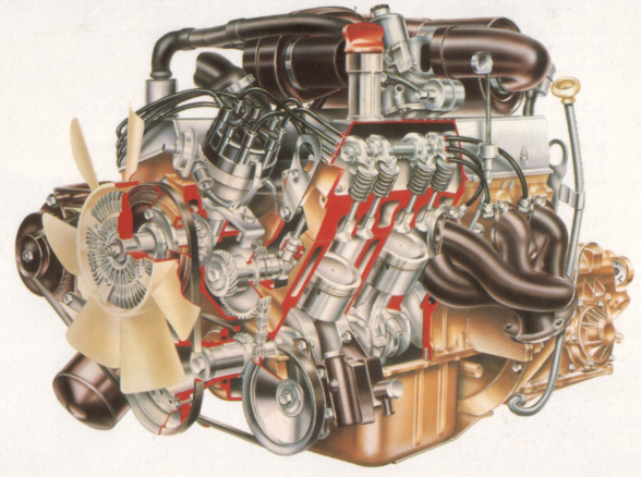SD1 Vanden Plas (3500) Motor